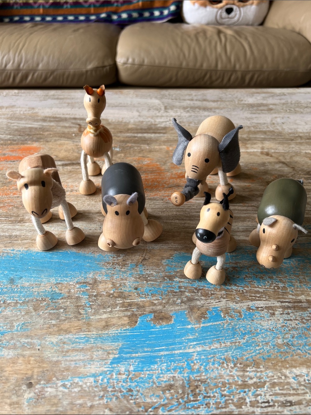 Anamalz Wooden Animal Toy Set